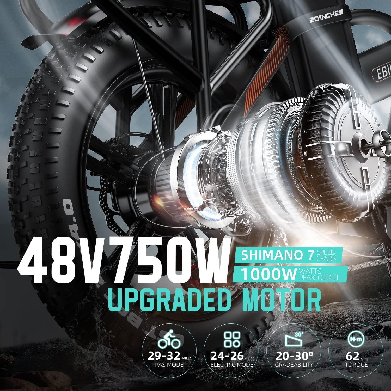Our⁤ Take on the ​Auloor 750W⁢ Folding Fat Tire Ebike Experience