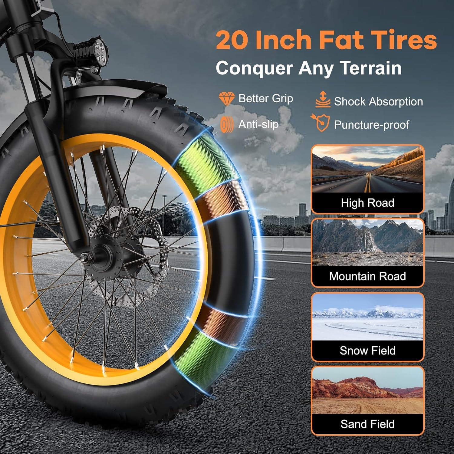 Our Journey with the Foldable 1000W Electric Commuter ​Bike